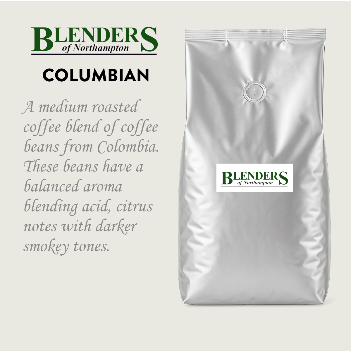 Blenders Columbian Medium1Kg